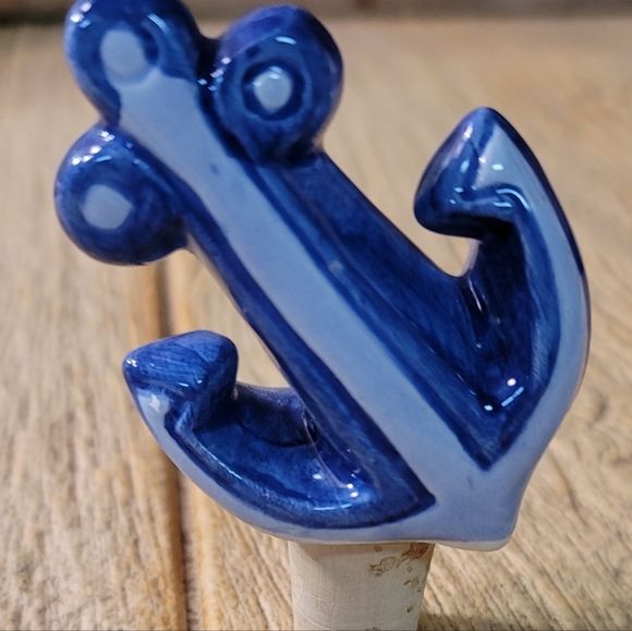 Brand New Never Used. Ceramic Anchor Wine Cork. - Picture 5 of 5